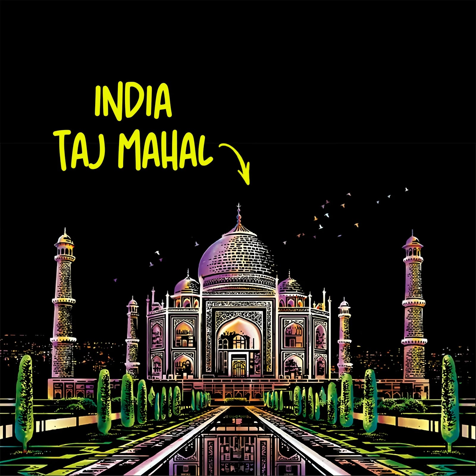 Grattopia Taj Mahal